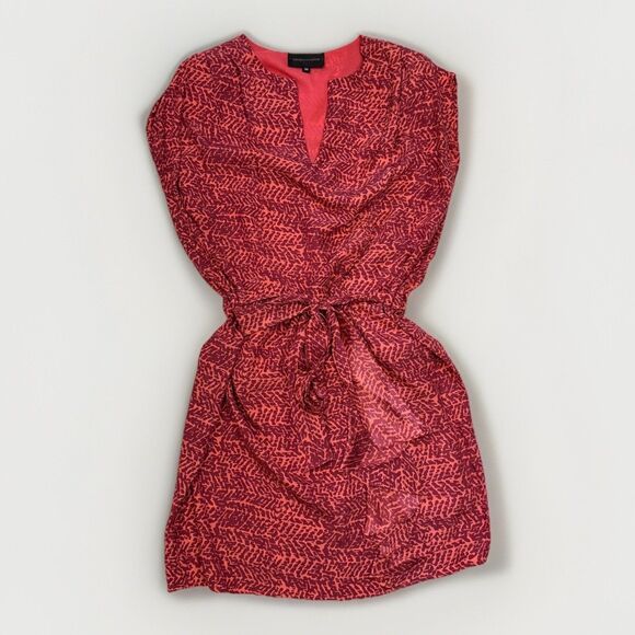 Corey Lynn Calter Dresses & Skirts - Anthropologie 100% Silk Corey Lynn Calter Sleeveless Medium Mini Dress Red Print